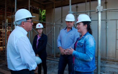 Prefeito visita obras do Hotel Ibis em Ijuí