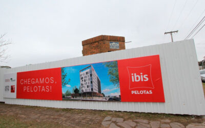 Começam as obras do Hotel Ibis em Pelotas